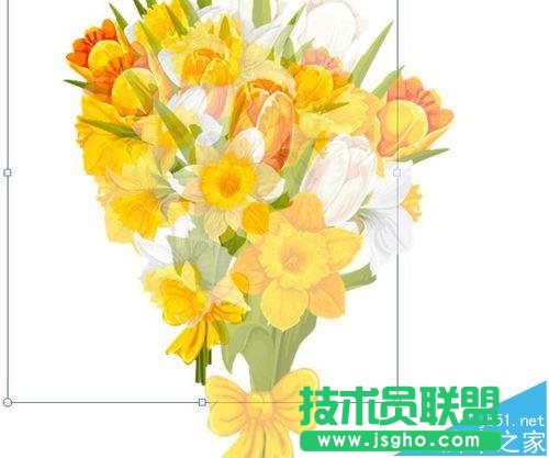 PPT怎么制作不斷變換閃爍周邊顏色的花束?