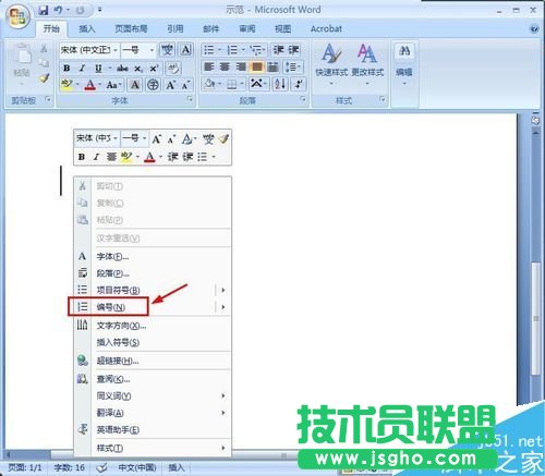 word文檔怎么自動輸入編號