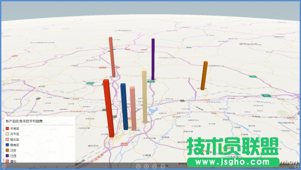 Excel如何制作三維數據地圖  三聯