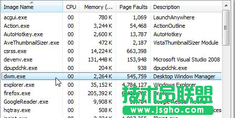 Win7系統中dwm.exe是什么進程？