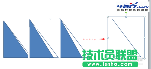 ppt如何畫一個軸對稱圖形的旋轉動畫方法
