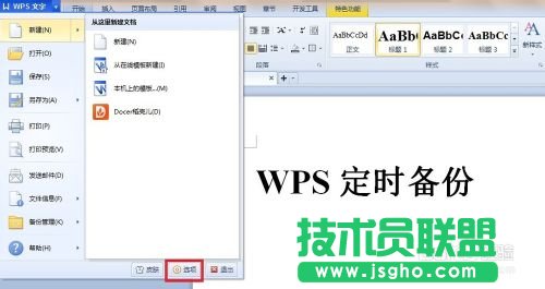 WPS Office文字編輯文檔時怎么設置定時備份?