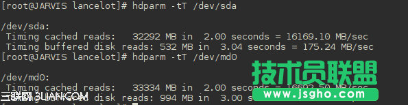 在RAID軟磁盤陣列上搭建linux系統