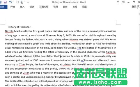 word2013如何將英文翻譯為中文 三聯