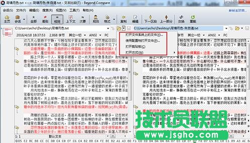 Beyond Compare 4文本比較有哪些注意事項 三聯