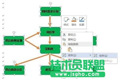 Word2013如何制作流程圖