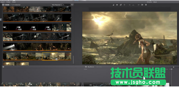 imovie兩個視頻畫中畫怎么制作 三聯