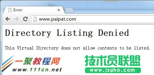 六、這樣網站就建設好了，我們測試下去訪問看看  看看結果