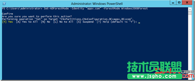 如何將AD 2012林和域級別降級