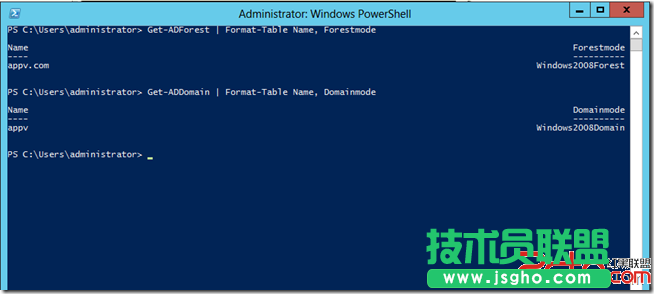 如何將AD 2012林和域級別降級