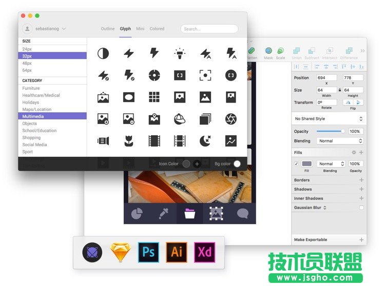 設計師你不應該錯過這個圖標管理工具 三聯