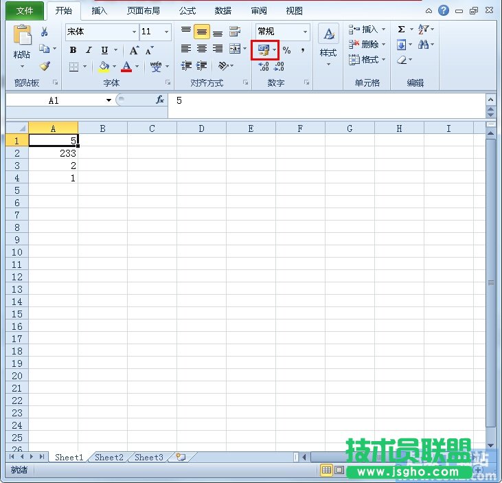 Excel2010如何將數據設置為不同數字格式？ 三聯