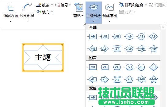 MindMapper主題形狀修改方法 三聯