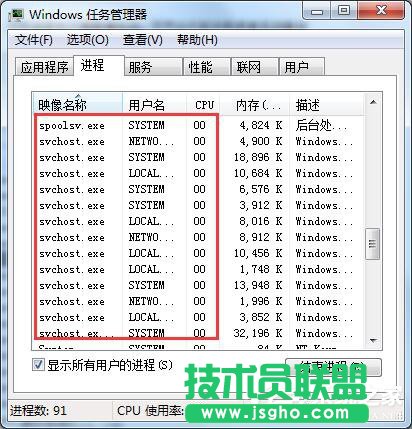 Win7系統CPU占用率高如何解決？ 三聯