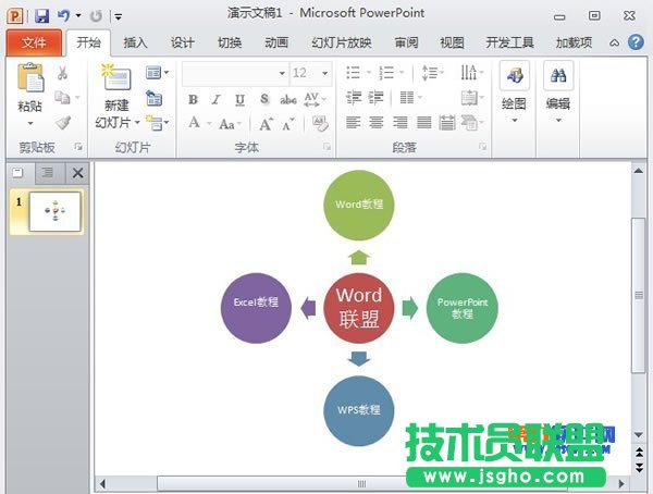 PowerPoint怎么將文本轉換為SmartArt圖形