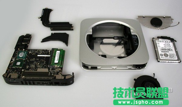 蘋(píng)果全新Mac mini初步拆解