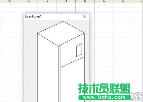 excel中怎么繪制電冰箱圖形呢?