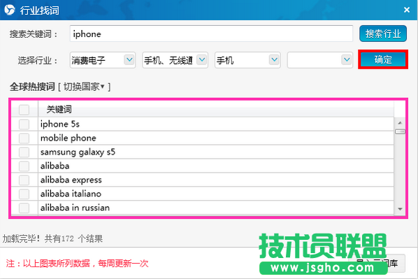 360旺店查找行業熱詞教程