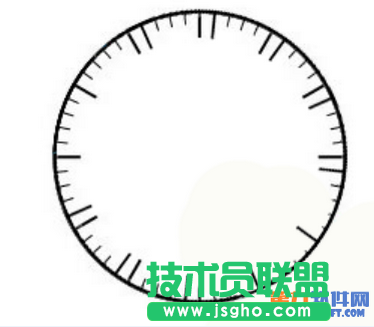 WPS文字怎樣制作一個刻度表 三聯