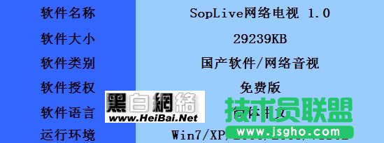SopLive網絡電視完全使用手冊 三聯教程