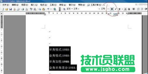 如何用word規范化數字格式