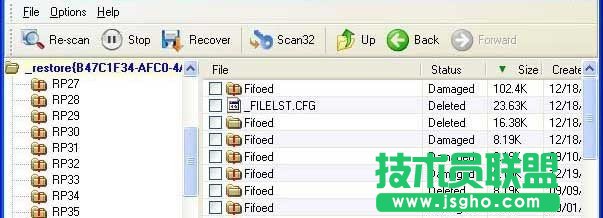 文件恢復(fù)器標(biāo)準(zhǔn)恢復(fù)功能的介紹及使用