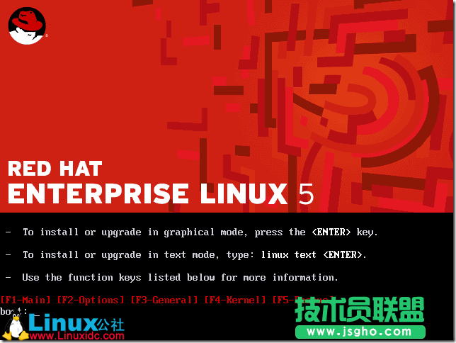 Red Hat Enterprise Linux 5.X的圖形安裝教程 三聯