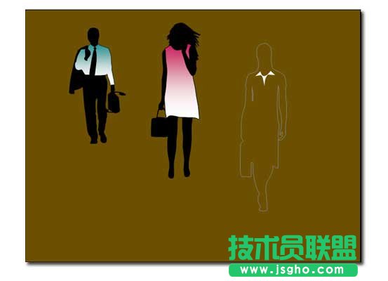 剪影在PPT中的應用