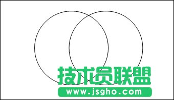 表示交集與重疊的圖