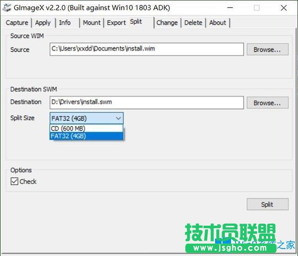 Win10系統鏡像install.wim文件大于4G怎么辦？